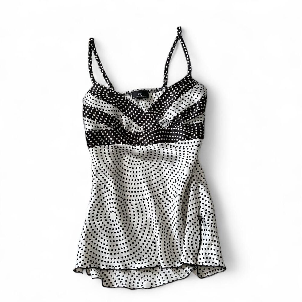 Iz-byer Women's Black and White Vest